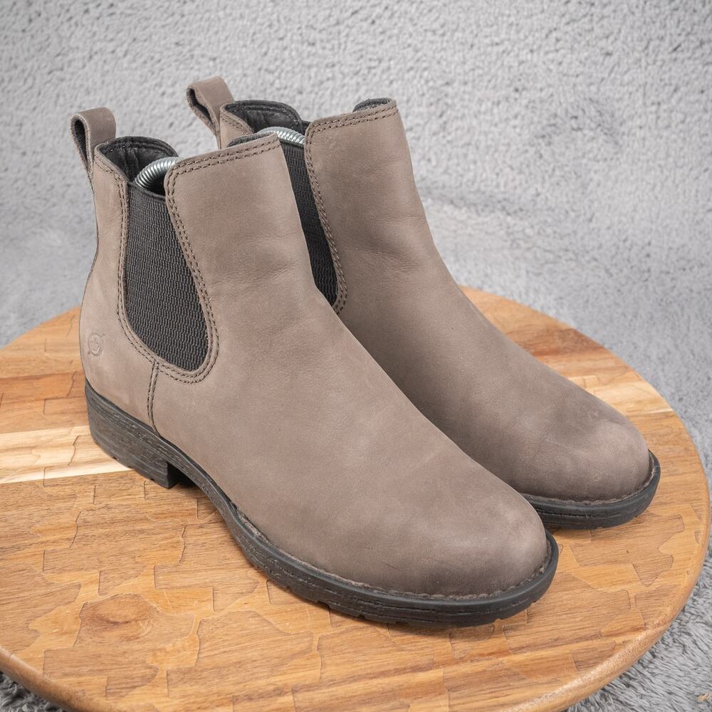 Born Women's Taupe Chelsea Ankle Boots
